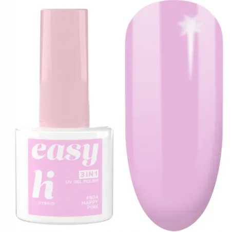 LAKIER DO PAZNOKCI HYBRYDOWY HI HYBRID 5ML 3IN1 EASY