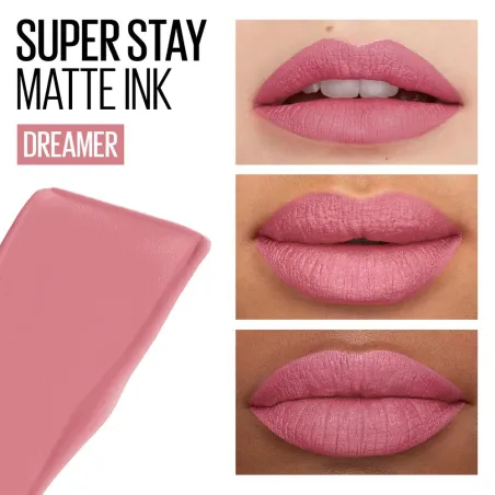 Matowa Pomadka W Płynie Nr 10 Dreamer Super Stay Matte Ink 5Ml Maybelline New York