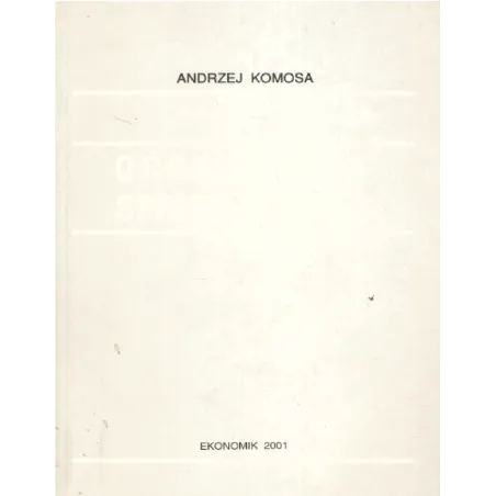 Organizacja Sprzedaży 3 Andrzej Komosa Organizacja Sprzedaży 3 Andrzej Komosa