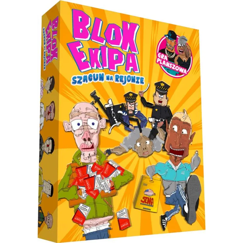 BLOK EKIPA SZACUN NA REJONIE GRA PLANSZOWA 16+