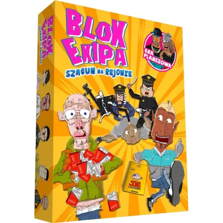 BLOK EKIPA SZACUN NA REJONIE GRA PLANSZOWA 16+