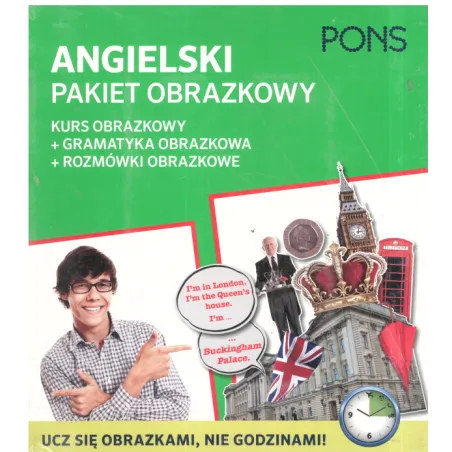 ANGIELSKI PAKIET OBRAZKOWY KURS OBRAZKOWY + GRAMATYKA OBRAZKOWA + ROZMÓWKI OBRAZKOWE - LektorKlett