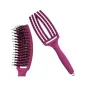 Szczotka Z Naturalnym Włosiem Dzika Olivia Garden Fingerbrush Różowa