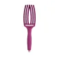 Szczotka Z Naturalnym Włosiem Dzika Olivia Garden Fingerbrush Różowa