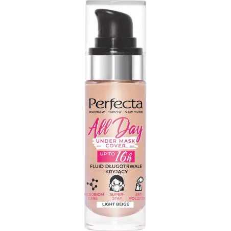 FLUID DŁUGOTRWALE KRYJĄCY PERFECTA ALL DAY LIGHT BEIGE