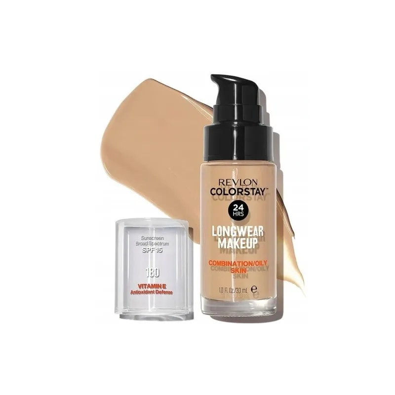 PODKŁAD DO TWARZY DO CERY TŁUSTEJ I MIESZANEJ 180 SAND BEIGE 30ML REVLON