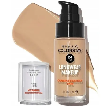 Podkład Do Twarzy Do Cery Tłustej I Mieszanej 180 Sand Beige 30Ml Revlon