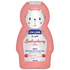 LANDRYNKOWY ŻEL DO MYCIA CIAŁA WŁOSÓW I TWARZY 3IN1 350ML ON LINE
