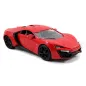 Fast & Furious Lykan Hypersport 1:24 Samochód Kolekcjonerski Metalowy Z Otwieranymi Drzwiami 8+