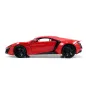 Fast & Furious Lykan Hypersport 1:24 Samochód Kolekcjonerski Metalowy Z Otwieranymi Drzwiami 8+
