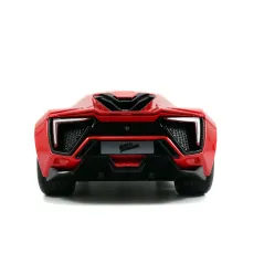 FAST & FURIOUS LYKAN HYPERSPORT 1:24 SAMOCHÓD KOLEKCJONERSKI METALOWY Z OTWIERANYMI DRZWIAMI 8+