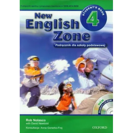 NEW ENGLISH ZONE 4 PODRĘCZNIK Rob Nolasco, David Newbold - Oxford University Press