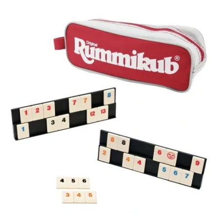 Rummikub Mini Pouch Gra Liczbowa Wersja Turystyczna 7+
