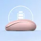 Kompaktowa Myszka Bezprzewodowa Usb 2.4Ghz Ugreen Mu105 Pink