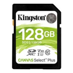 KARTA PAMIĘCI KINGSTON CANVAS SELECT PLUS SD 128 GB – SZYBKA I NIEZAWODNA