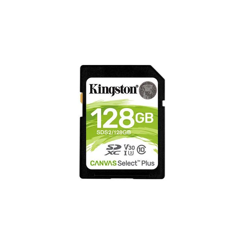 KARTA PAMIĘCI KINGSTON CANVAS SELECT PLUS SD 128 GB – SZYBKA I NIEZAWODNA