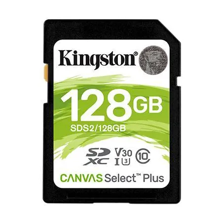 KARTA PAMIĘCI KINGSTON CANVAS SELECT PLUS SD 128 GB – SZYBKA I NIEZAWODNA