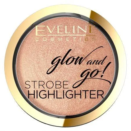 ROZŚWIETLACZ DO TWARZY GLOW AND GO! HIGHLIGHTER EVELINE - Eveline Cosmetics