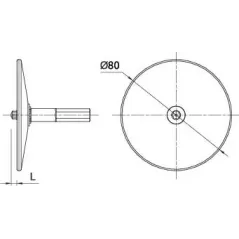 NARZĘDZIE DO MONTAŻU ZAGŁĘBIONEGO KOŁKÓW R-TFIX-8S R-TFIX-TOOL-GREEN RAWLPLUG