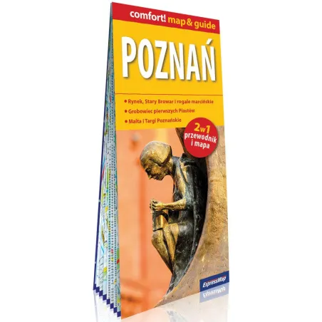 Poznań laminowany mapguide 2w1 przewodnik i mapa 2w1: przewodnik i mapa