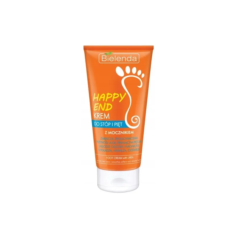 HAPPY END ZMIĘKCZAJĄCY KREM DO STÓP I PIĘT Z MOCZNIKIEM 125ML BIELENDA