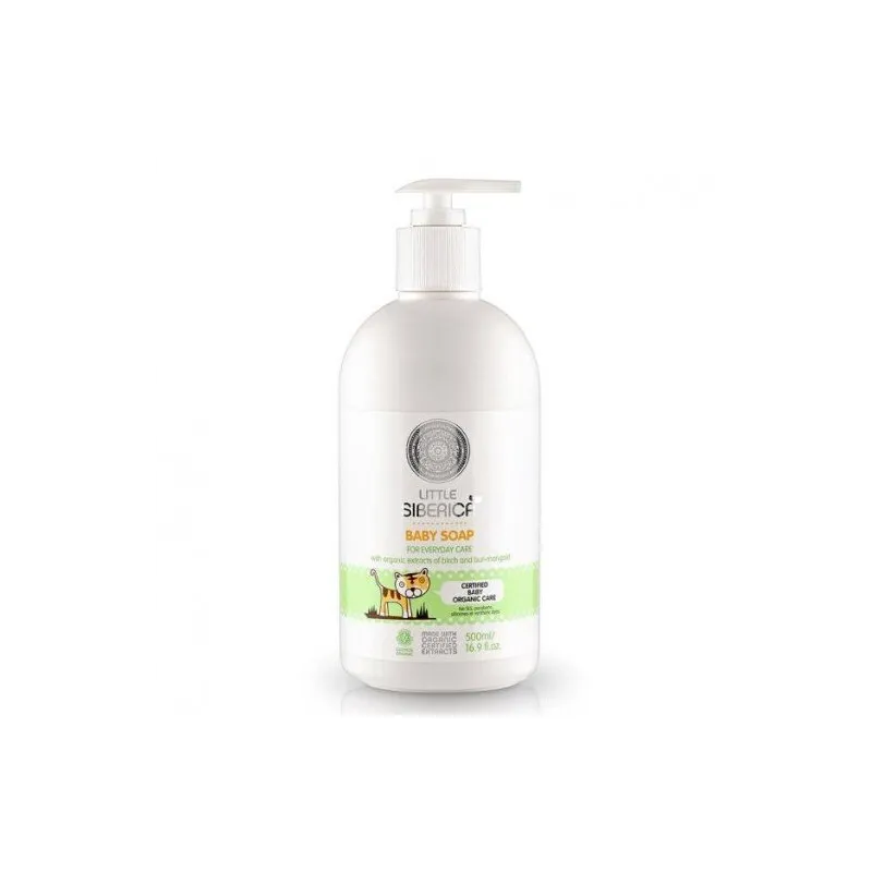 ORGANICZNE MYDŁO DLA DZIECI DO CODZIENNEJ PIELĘGNACJI 500ML SIBERICA LITTLE