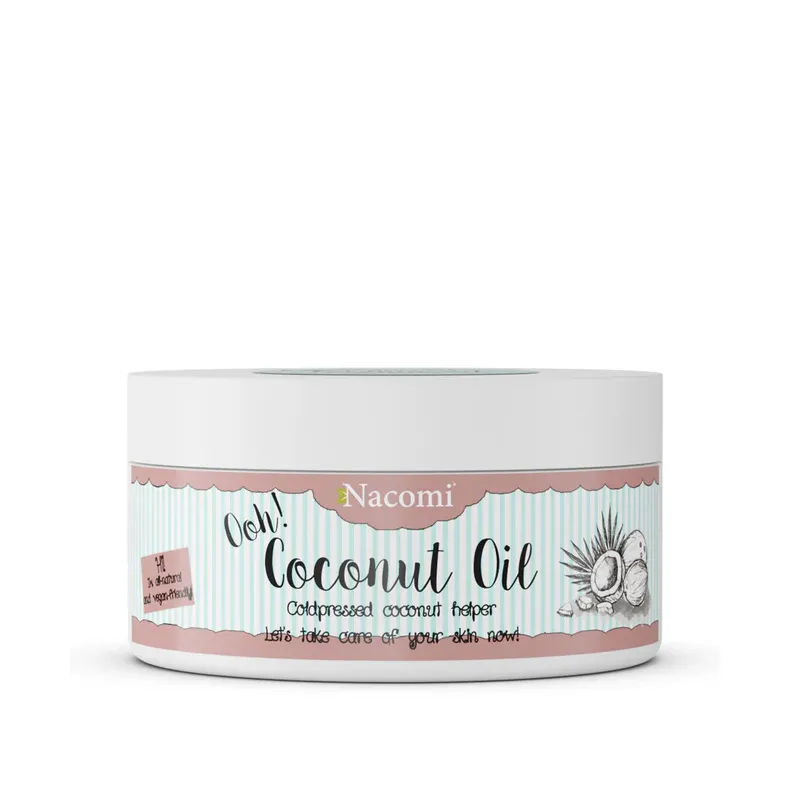 NACOMI OLEJ KOKOSOWY NIERAFINOWANY 100ML NATURAL OIL ZIMNOTŁO