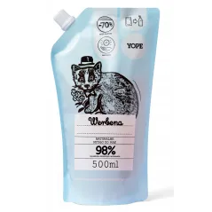 MYDŁO W PŁYNIE WERBENA REFILL 500ML YOPE