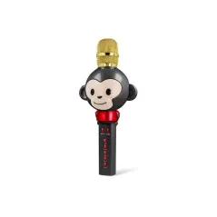 MIKROFON Z GŁOŚNIKIEM BLUETOOTH FOREVER ANIMAL CZARNY
