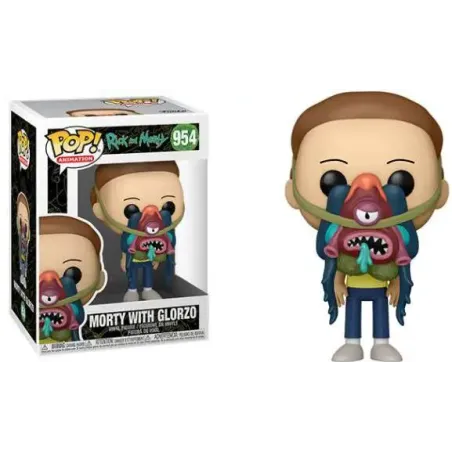 FUNKO POP! FIGURKA KOLEKCJONERSKA RICK AND MORTY: MORTY WITH GLORZO 954