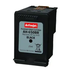 Tusz Do Drukarki Hp 650 Cz101Ae Czarny 20 Ml Activejet Ah-650Br Premium