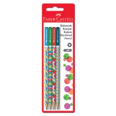 OŁÓWKI BUBBLE 4 SZT. FABER CASTELL