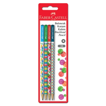 OŁÓWKI BUBBLE 4 SZT. FABER CASTELL