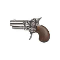 MAŁY METALOWY PISTOLET PIRATA GONHER 3+