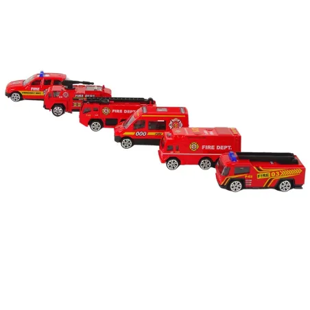 AUTO STRAŻ POŻARNA RESORAK 1:64 LEAN TOYS 3+