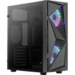 OBUDOWA KOMPUTEROWA AEROCOOL GLIDER COSMO-A-BK-V2 FRGB MIDI TOWER ATX