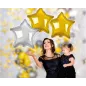 Balony Foliowe Gwiazdy 3 Sztuki Godan