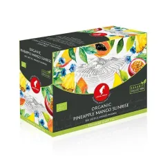 ZIELONA HERBATA BIO ORGANICZNA MANGO ANANAS  JULIUS MEINL SUNRISE 20x4g