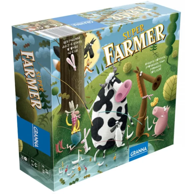 SUPERFARMER Z RANCHA GRA EDUKACYJNA 6+ - Granna
