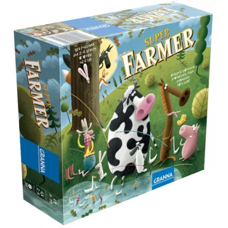 SUPERFARMER Z RANCHA GRA EDUKACYJNA 6+ - Granna