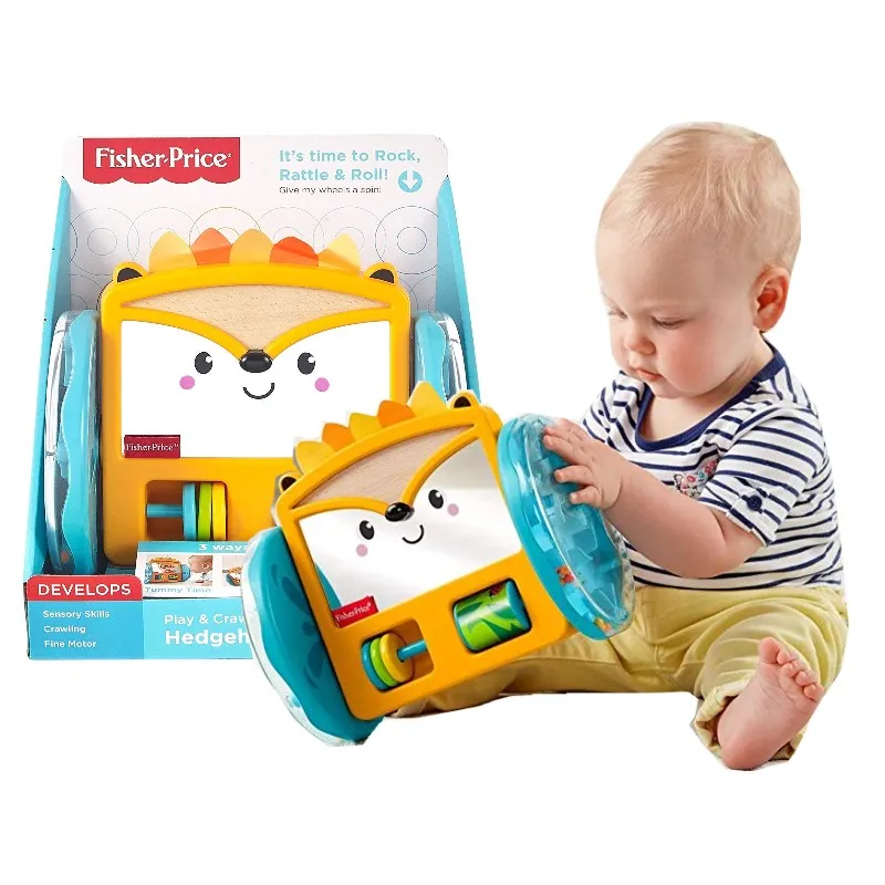 JEŻYK Z LUSTERKIEM FISHER-PRICE ZABAWKA SENSORYCZNA 3M+