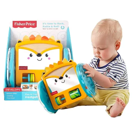 JEŻYK Z LUSTERKIEM FISHER-PRICE ZABAWKA SENSORYCZNA 3M+