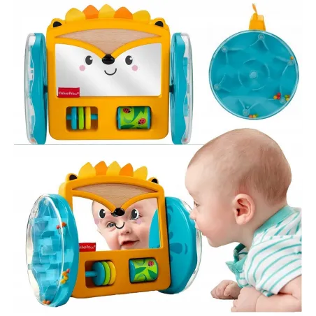 Jeżyk Z Lusterkiem Fisher-Price Zabawka Sensoryczna 3M+