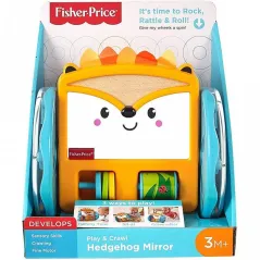 JEŻYK Z LUSTERKIEM FISHER-PRICE ZABAWKA SENSORYCZNA 3M+