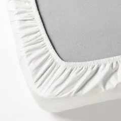 Prześcieradło Bawełniane Z Gumką Ikea Dvala 160X200Cm