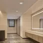 Lampa Sufitowa Led Prios Edwina 18 Cm Biała Ip44 Cct