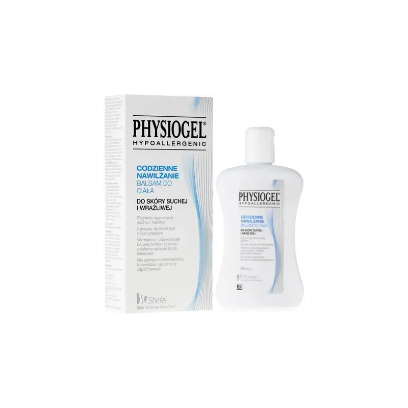 PHYSIOGEL BALSAM DO CIAŁA CODZIENNE NAWILŻENIE DO SKÓRY SUCHEJ I WRAŻLIWEJ 200ML ARISTO