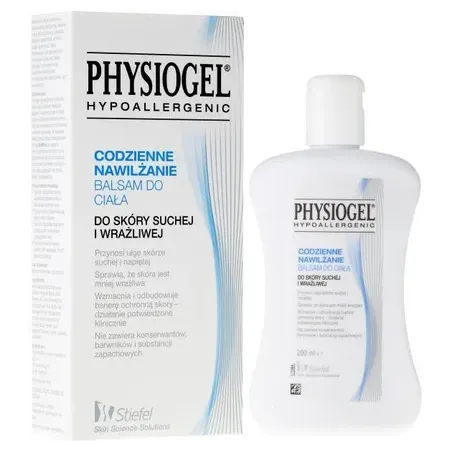 PHYSIOGEL BALSAM DO CIAŁA CODZIENNE NAWILŻENIE DO SKÓRY SUCHEJ I WRAŻLIWEJ 200ML ARISTO