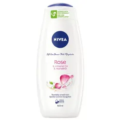 PIELĘGNUJĄCY ŻEL POD PRYSZNIC Z OLEJKIEM MIGNAŁOWYM O ZAPACHU RÓŻY 500ML NIVEA