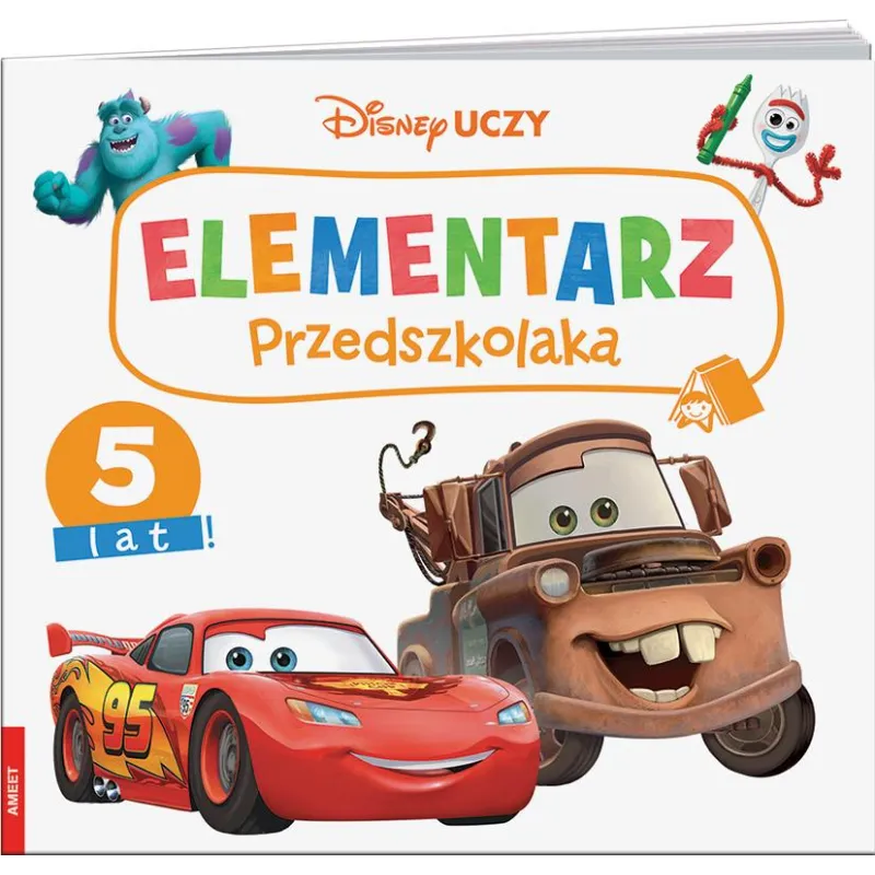 Disney uczy mix. Elementarz przedszkolaka 5 lat UEP9306